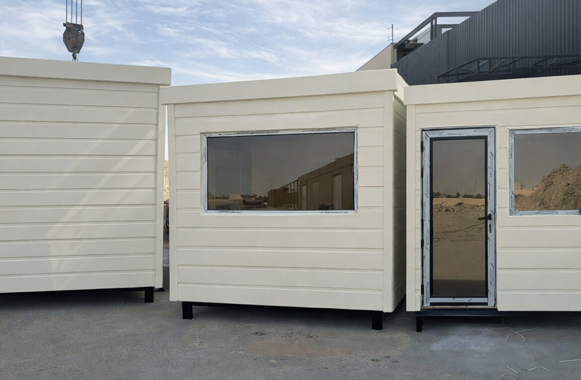 Portable cabins for Saif Security Company