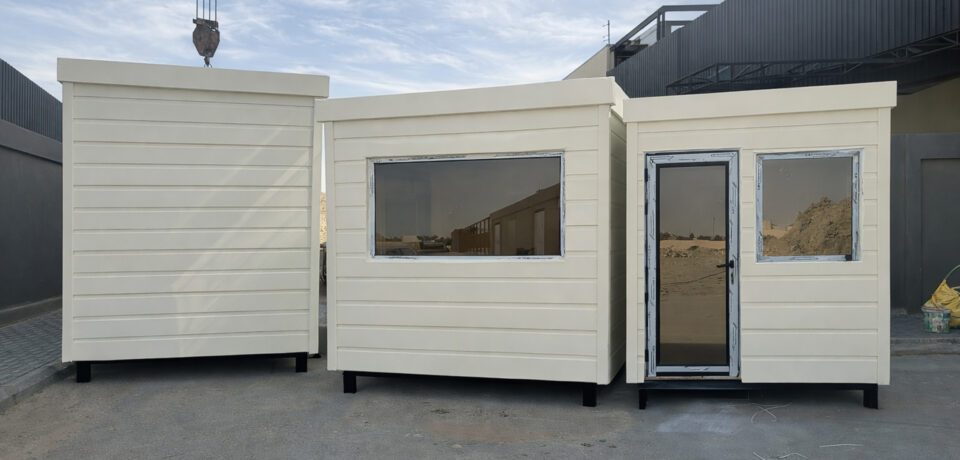Portable cabins for Saif Security Company